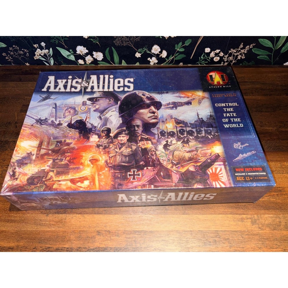 Axis & Allies Avalon Hill Spring 1942 Strategy Board Game New Sealed 2004